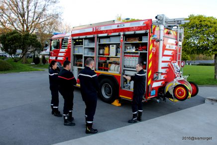 Exercice Tonne-Pompe pour l’école de formation DPS