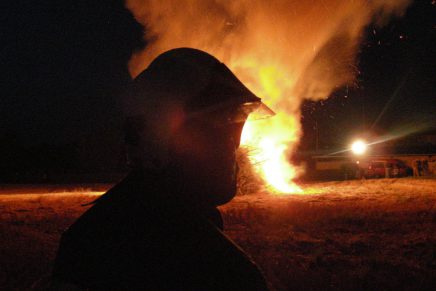 La fête nationale sous les yeux des pompiers