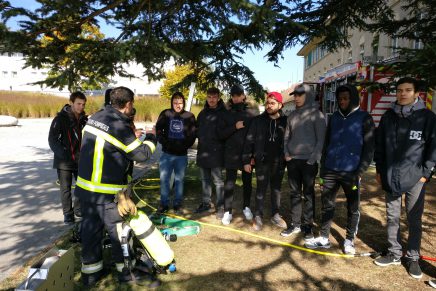 Les sapeurs-pompiers à la rencontre des jeunes