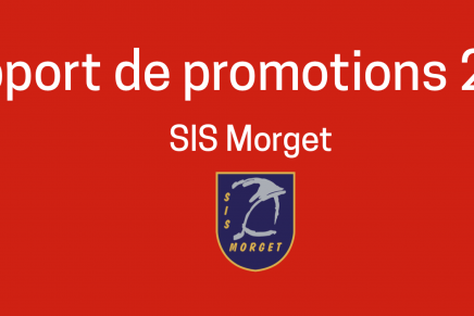 Rapport de promotions 2016