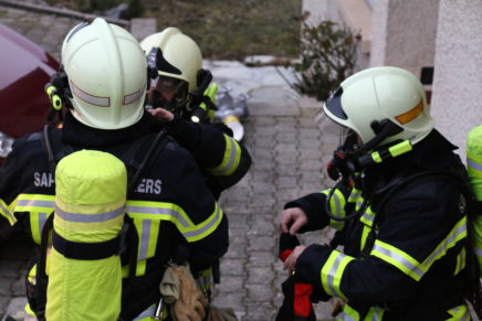 Feu de chambre à Lonay