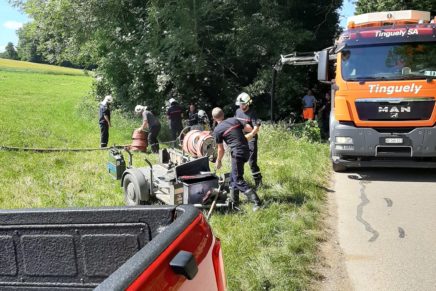 24 Heures – pollution à Vullierens