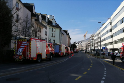 Journal de Morges – véhicule en feu