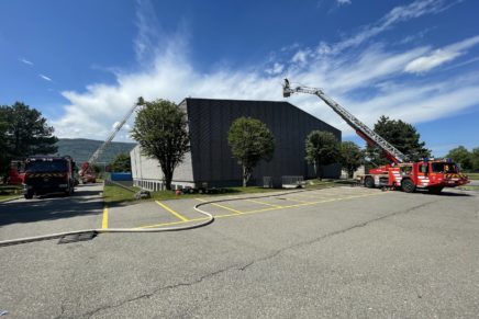 Médias – Renfort pour un feu à Bière