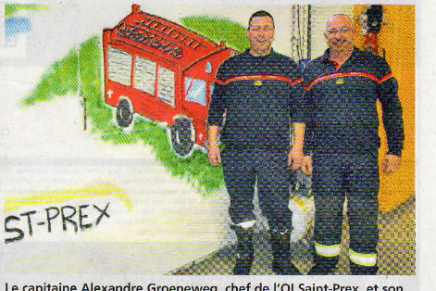 Journal de Morges – Des pompiers qui se mouillent