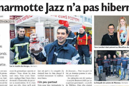 Journal de Morges – La marmotte Jazz n&rsquo;a pas hiberné