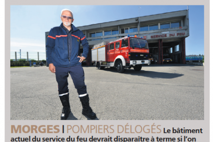 Journal de Morges – Pompiers délogés
