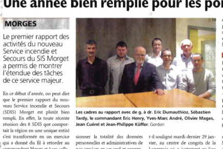 Journal de Morges – Rapport 2012