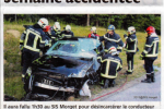 Journal de Morges – Semaine accidentée