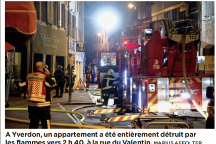 24 Heures – Incendies 1er Août