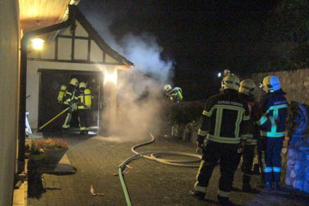 Quotidien La Côte – Feu de garage à Lully
