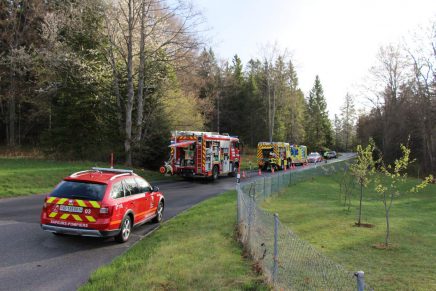 Désincarcération proche de Saint-George (VD)