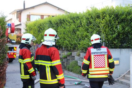 Journal de Morges – Feu de canapé à Préverenges