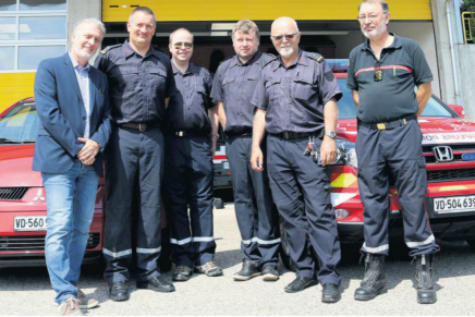 Journal de Morges – Les pompiers sous le feu des projecteurs