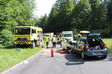 Désincarcération au-dessus de Saint-George