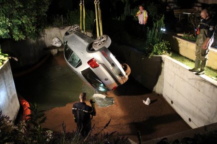 Quotidien La Côte – Voiture à l’eau et feu de salle de bain