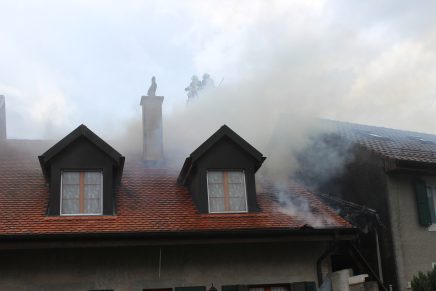 Journal de Morges – Logement en feu