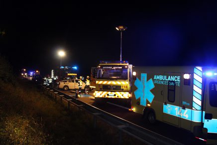 Désincarcération sur l’autoroute entre Allaman et Morges-Ouest