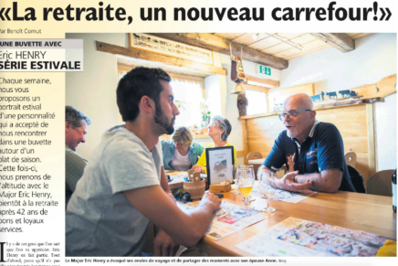 Journal de Morges – Rencontre avec Eric Henry